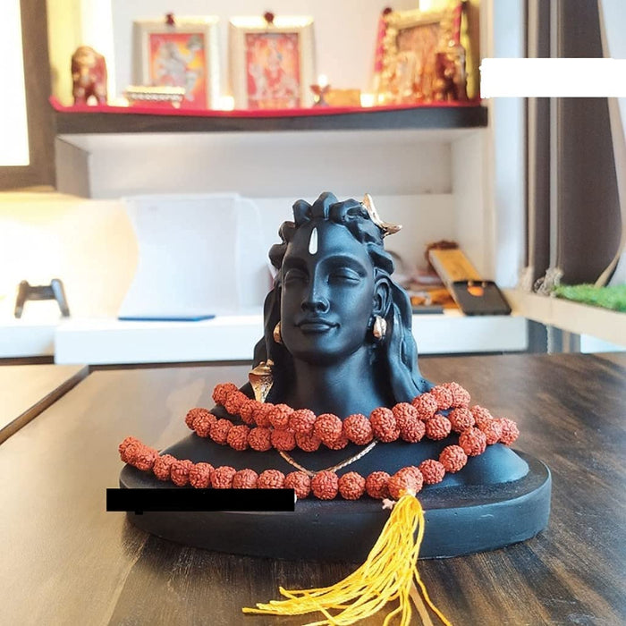 Adiyogi Statue with Rudraksha Mala FREE