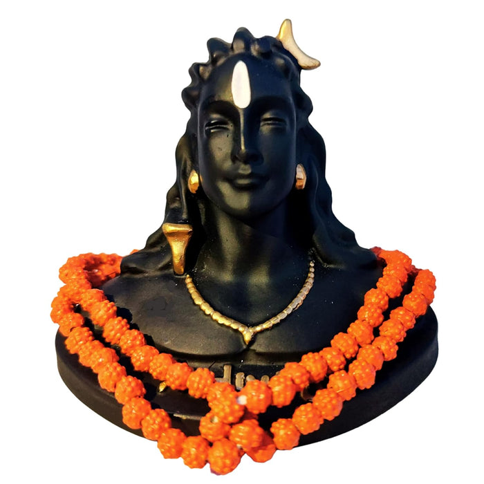 Adiyogi Statue with Rudraksha Mala FREE