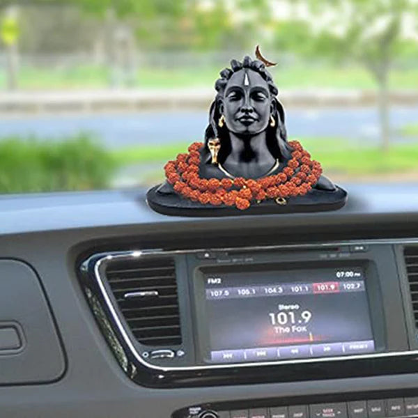 Adiyogi Statue with Rudraksha Mala FREE