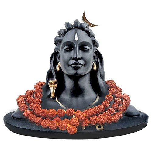 Adiyogi Statue with Rudraksha Mala FREE