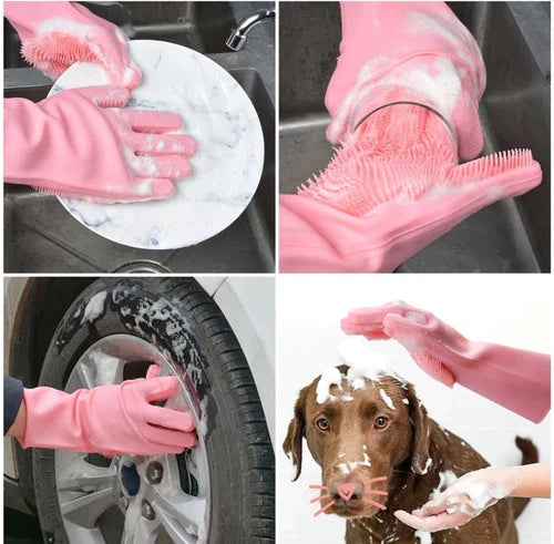 Silicone Dishwashing Gloves