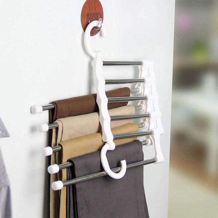 5 LAYER STEEL CLOTHES HANGER BUY 1 GET 1 FREE