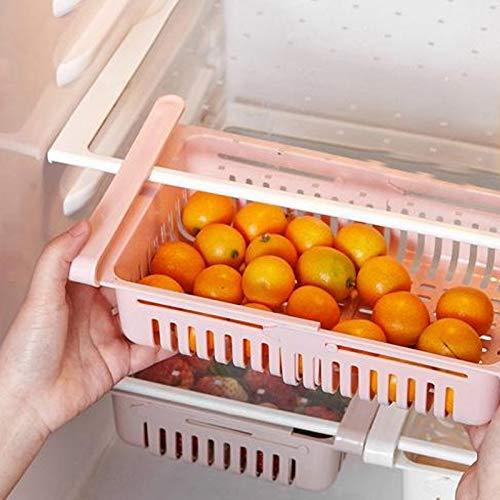 Expandable Adjustable Fridge Storage Basket