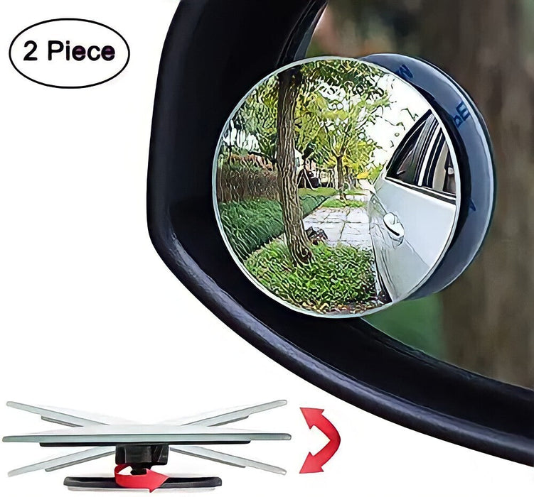 Blind Spot mirror For Cars and Bike (Pack of 2)