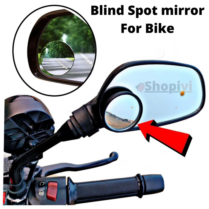 Blind Spot mirror For Cars and Bike (Pack of 2)