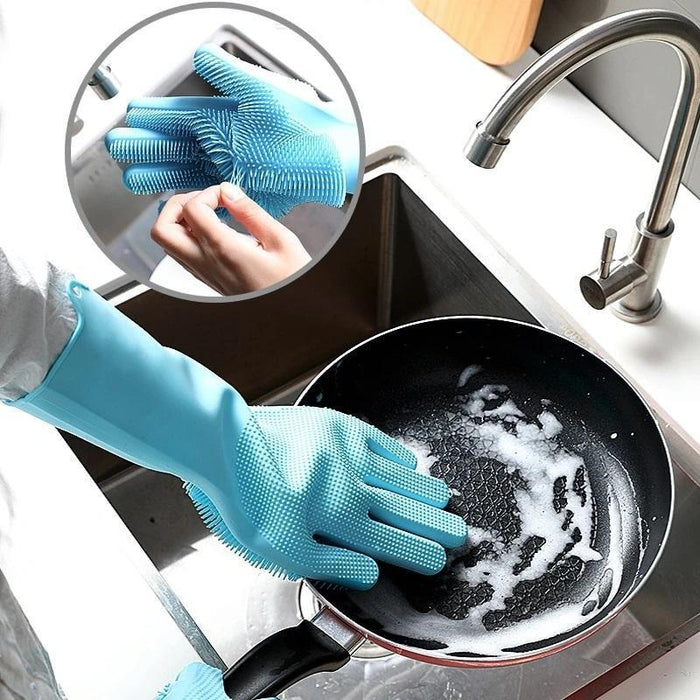 Silicone Dishwashing Gloves