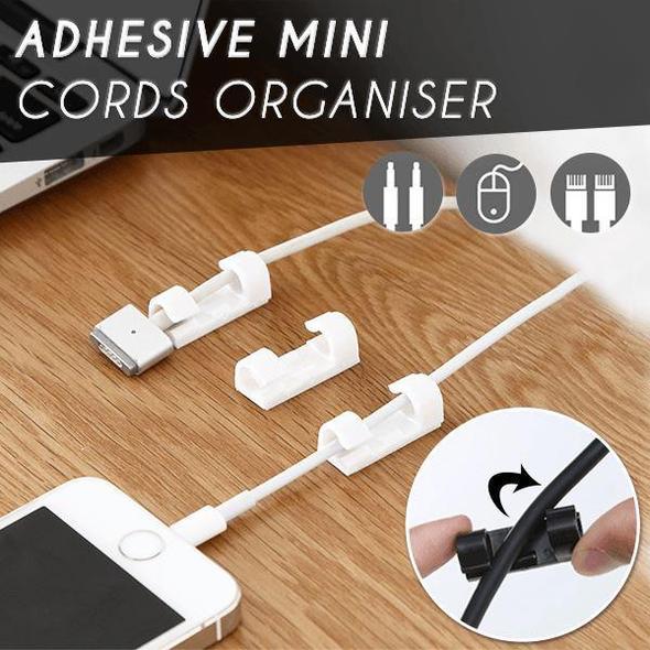 Adhesive Cable Clips (Pack of 10)