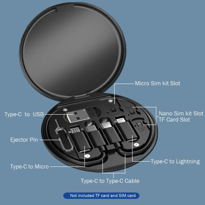 All-in-One Quick Charging Data Cable 60W